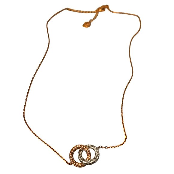 Swarovski Stone Necklace Multicolor Crystal Rose Gold-PVD  5414999 - Picture 2 of 7